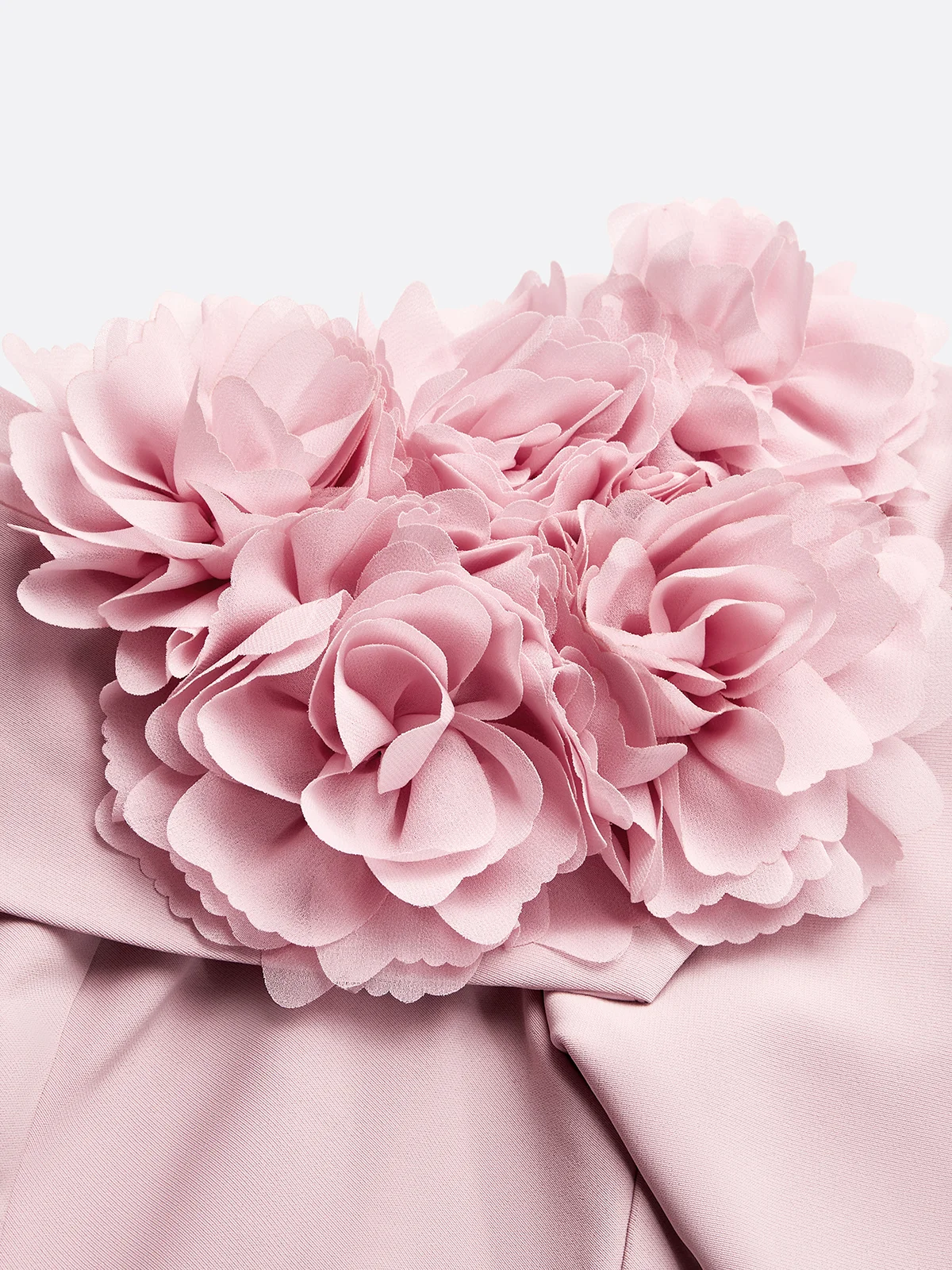 Pink Urban Off The Shoulder 3D Floral Jumpsuit