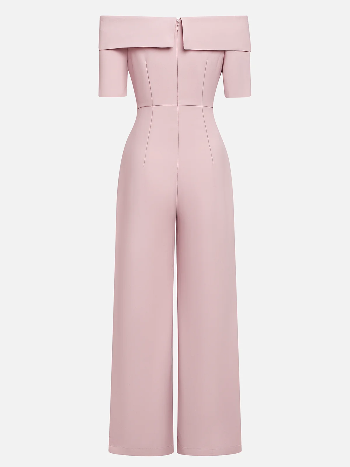 Pink Urban Off The Shoulder 3D Floral Jumpsuit