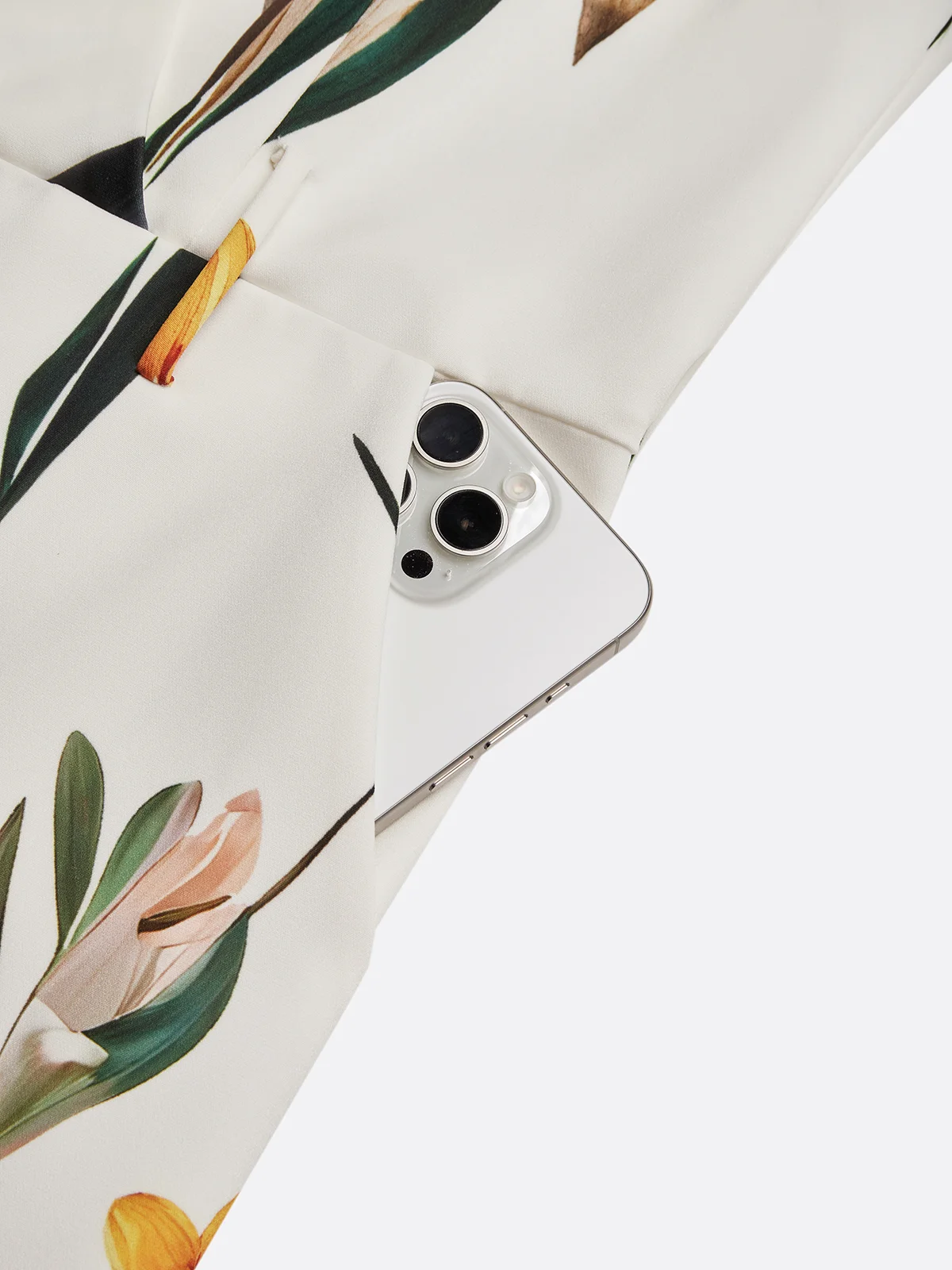 White Urban Regular Fit V Neck Floral Jumpsuit