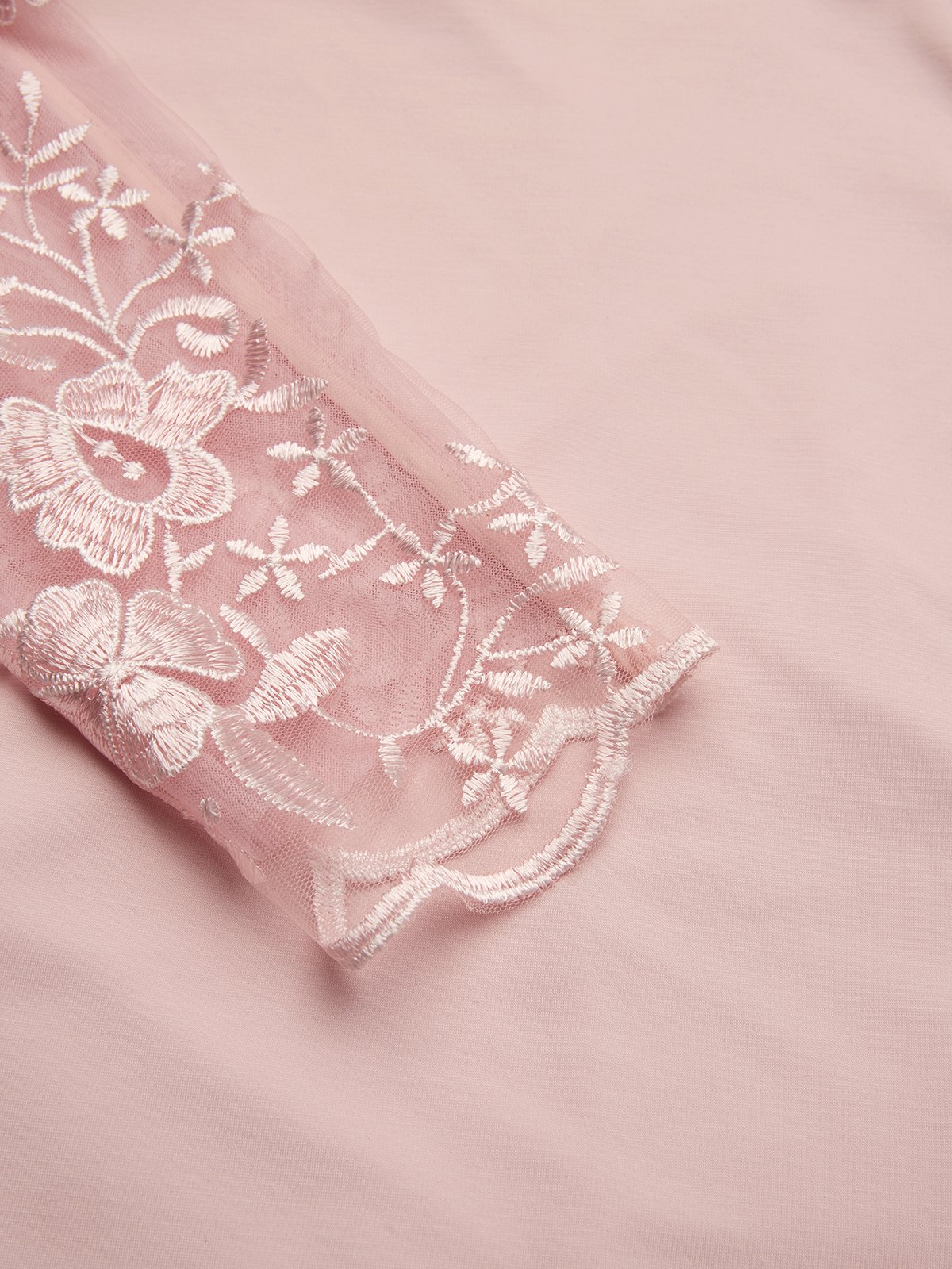 Pink Lace Classic Off The Shoulder Long Sleeve Sheath Gown Dress