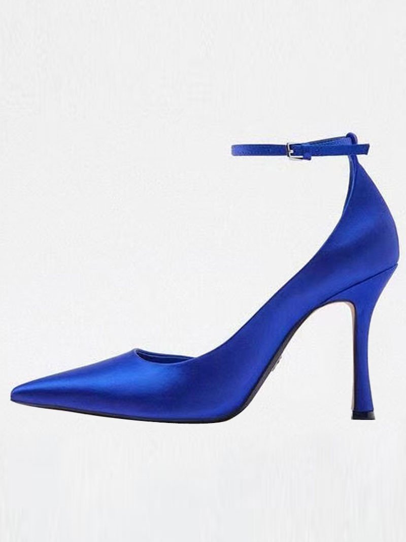 All Season Urban Satin Stiletto Heel