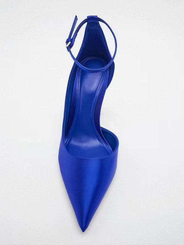 All Season Urban Satin Stiletto Heel