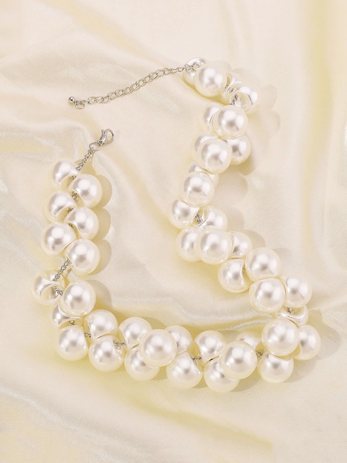 Baroque Imitation Pearl Irregular Choker