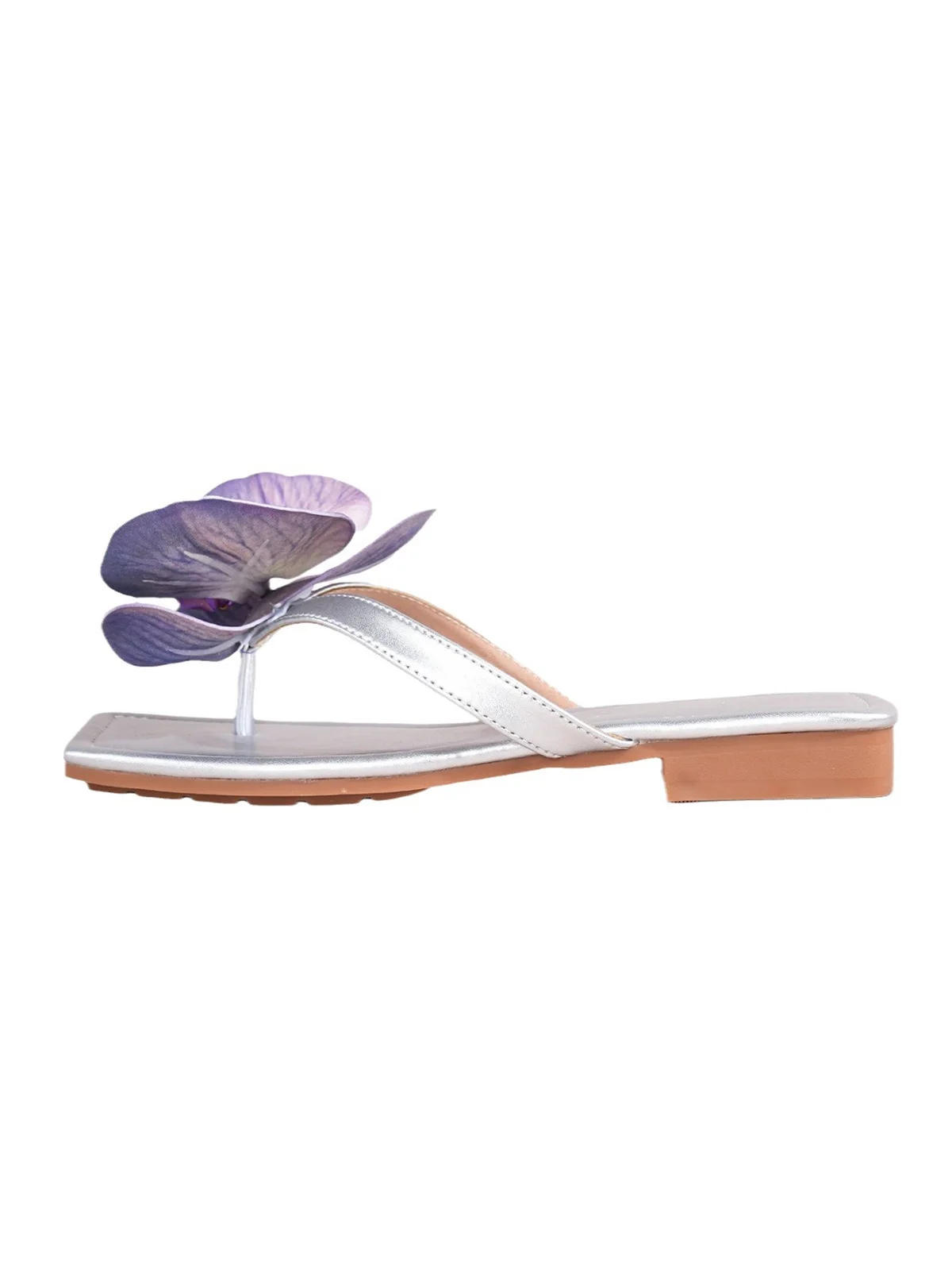 Elegant Imitation Phalaenopsis Flip-flop Sandals