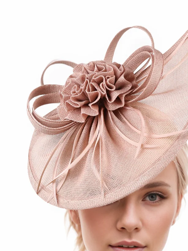 Women's Elegant Linen Fashionable Headdress Hat