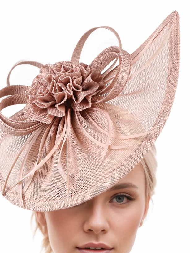 Women's Elegant Linen Fashionable Headdress Hat