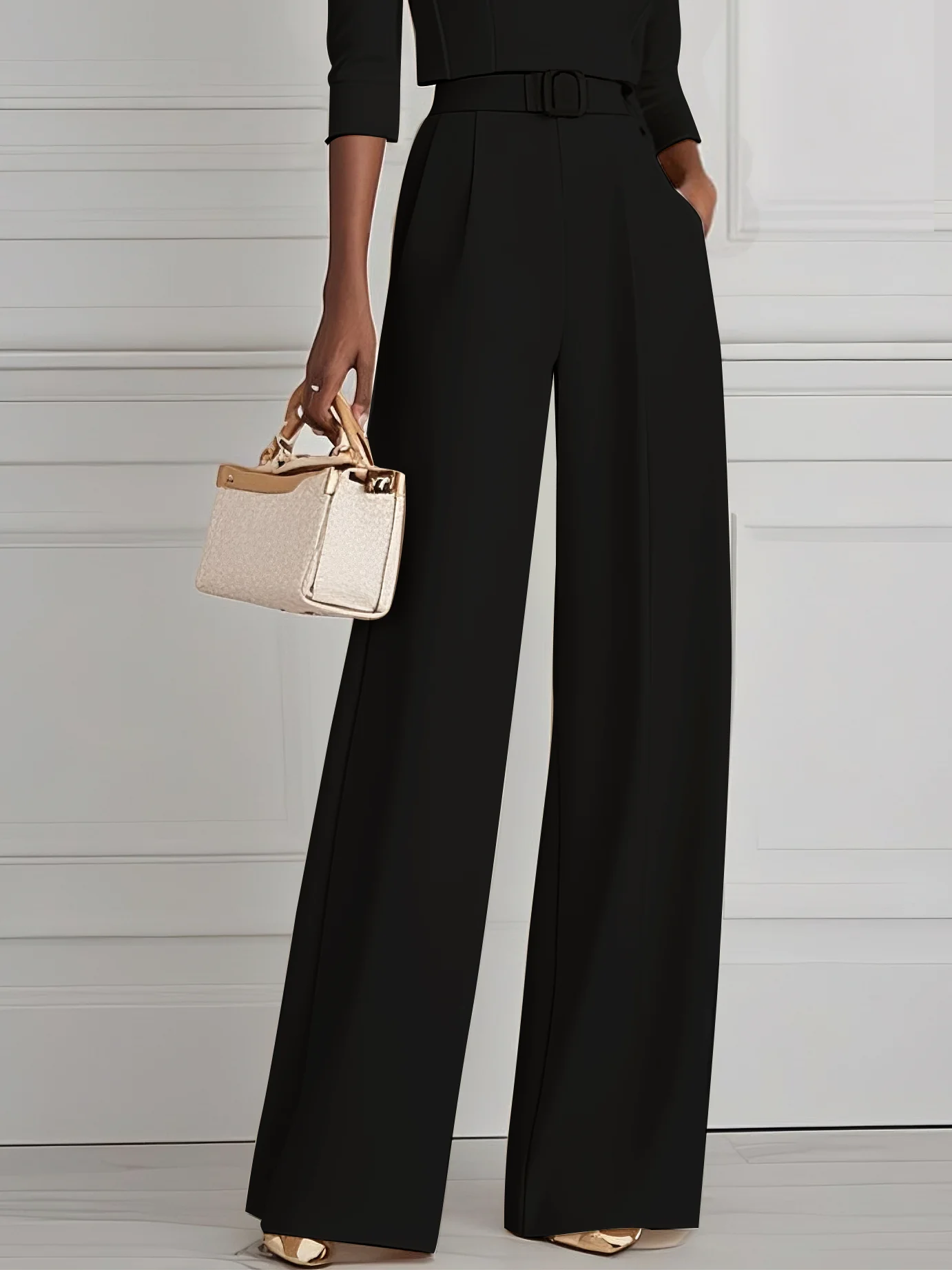 White Off The Shoulder Urban Jumpsuit