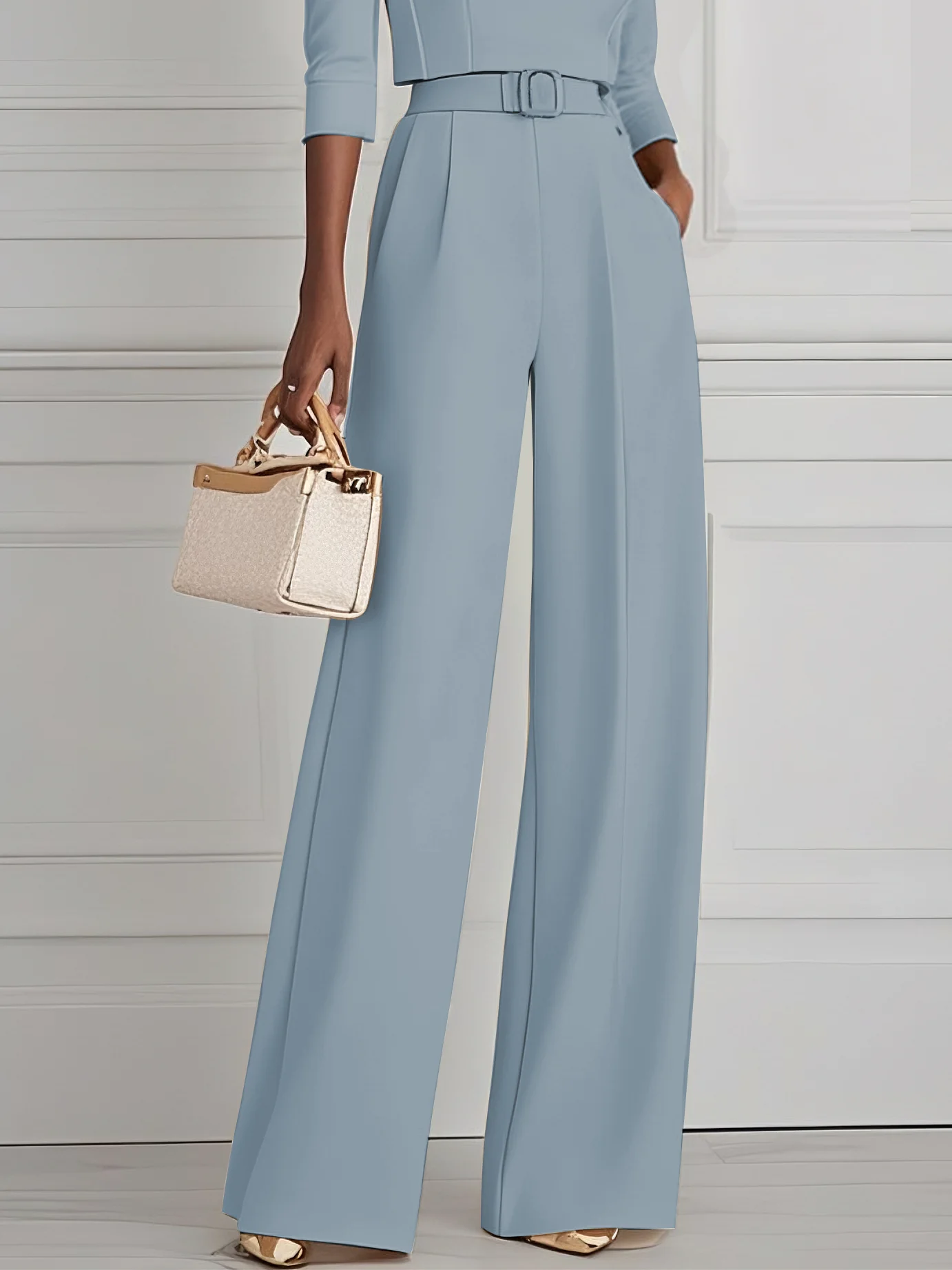 White Off The Shoulder Urban Jumpsuit