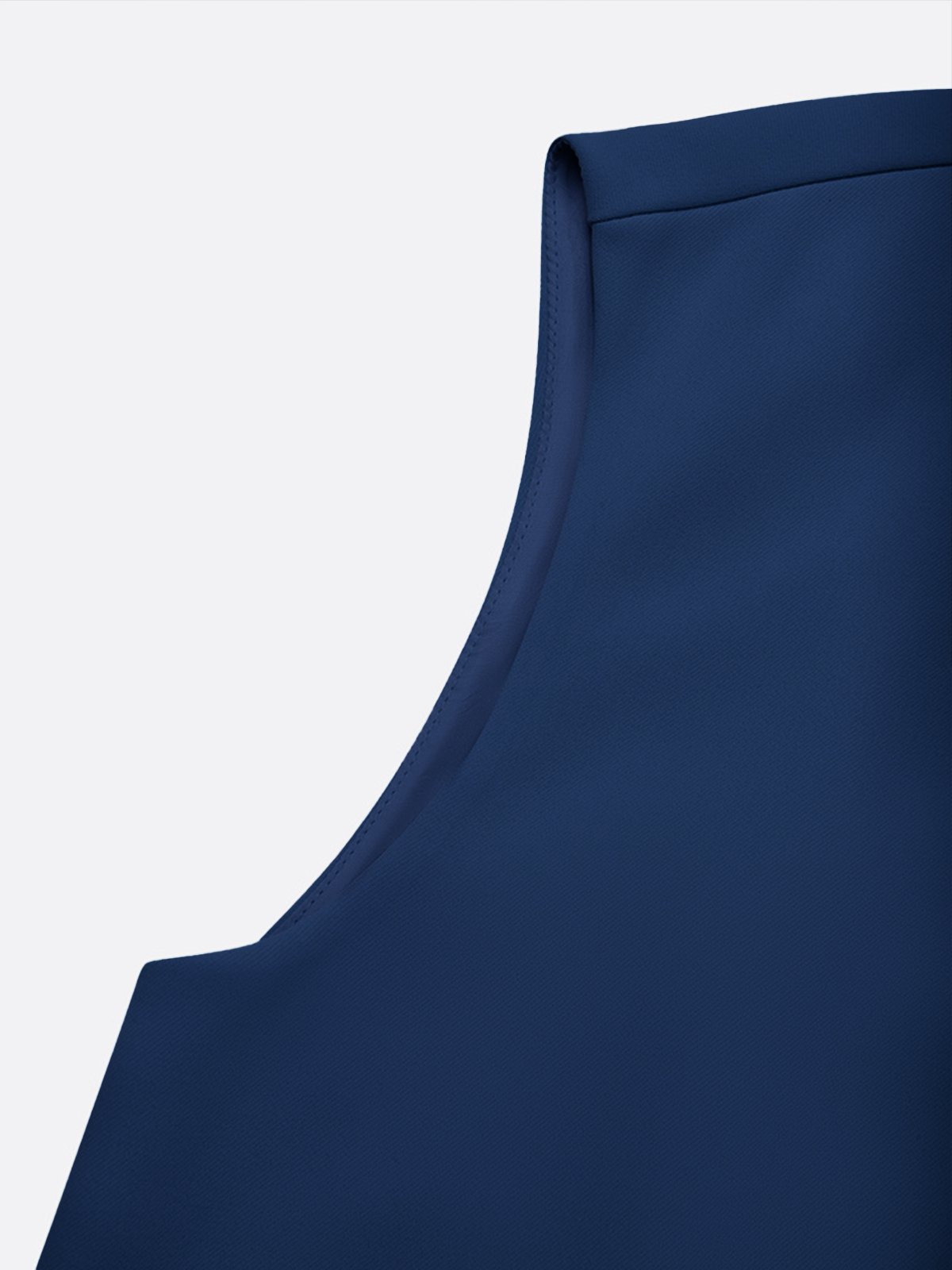 Purplish Blue Ruched Cut Out Classic Crew Neck Cap Sleeve Sheath Midi Dress