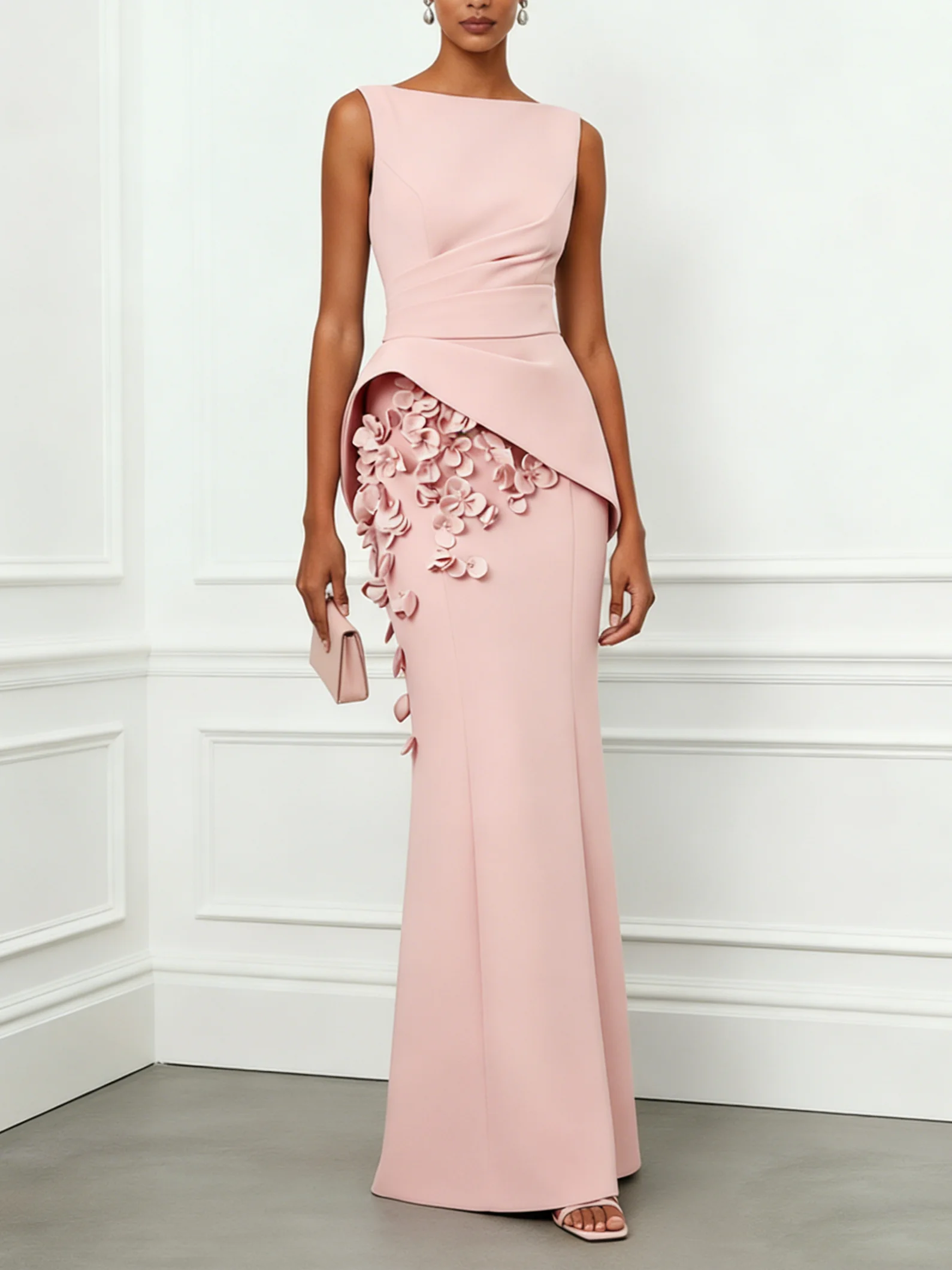 cocktail length dress Ever-Pretty Sequin Bodycon Knee-Length Summer Formal Wedding Guest Dress with V-Neck & Cap Sleeves