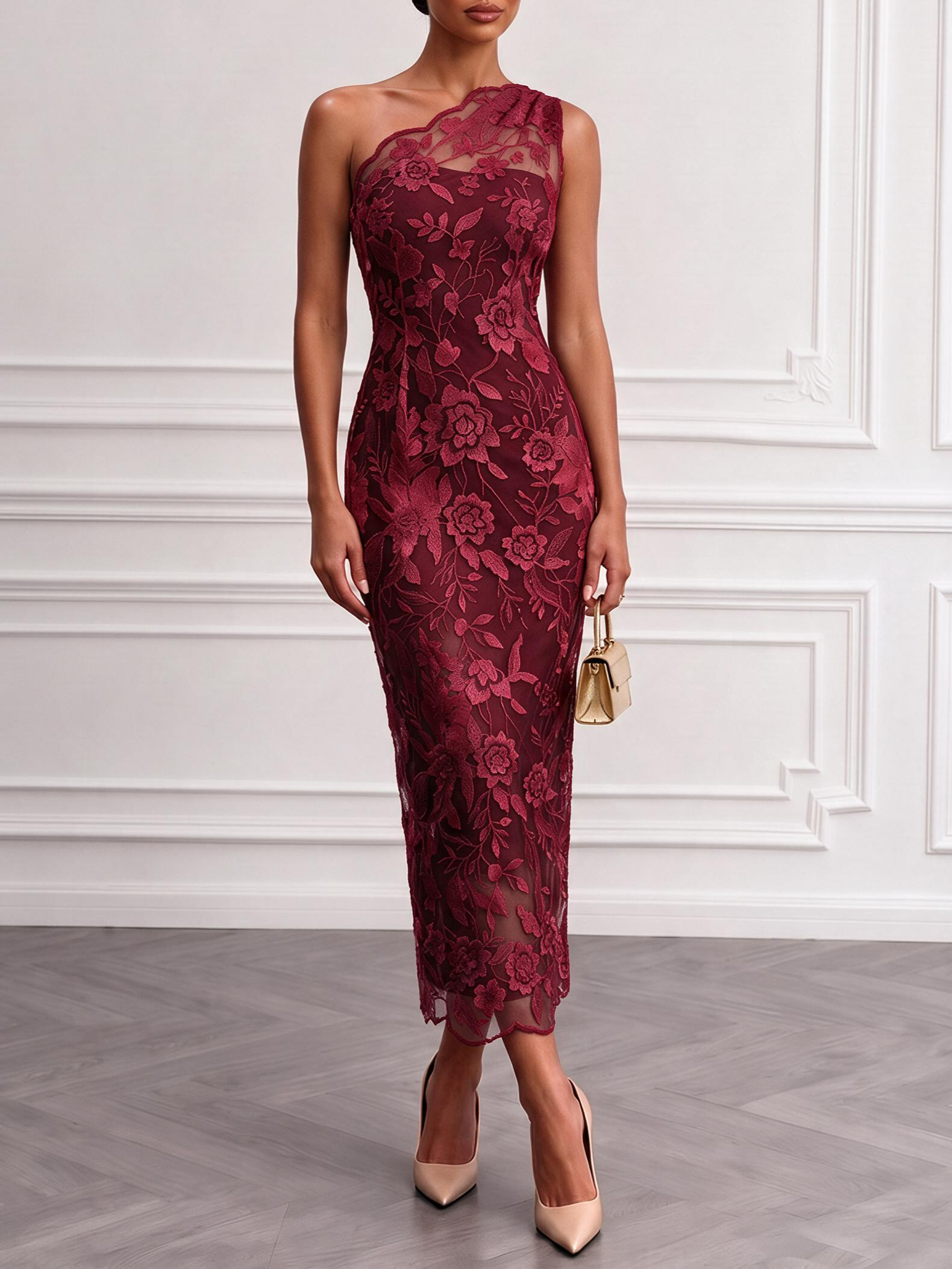 fehaute dress Blue floral Color:819rose red3704black back in Come Home to Your