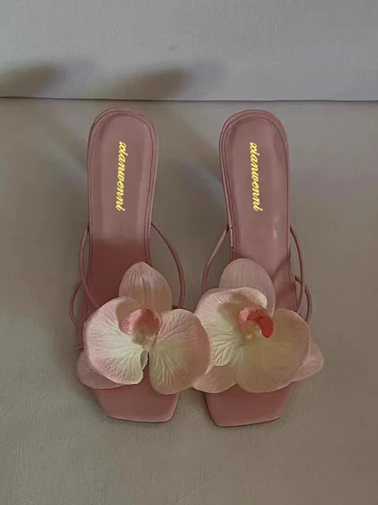 Elegant Summer Plain Wedge Sandal
