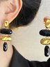Elegant Golden Plain Dangle
