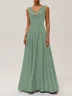 Purplish Blue Sequin A-Line Gown Satin Mother of the Bride or Groom Dress
